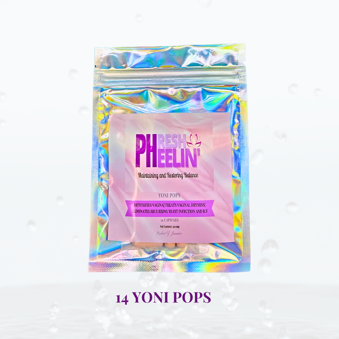 Yoni Pop-Menses Support- Balance pH- Libido Support- Balance Hormones-Dryness
