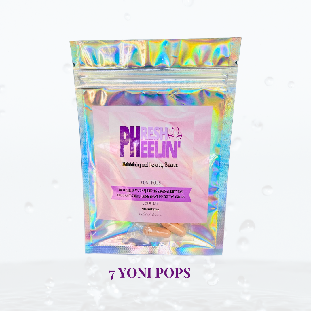 Yoni Pop-Menses Support- Balance pH- Libido Support- Balance Hormones-Dryness
