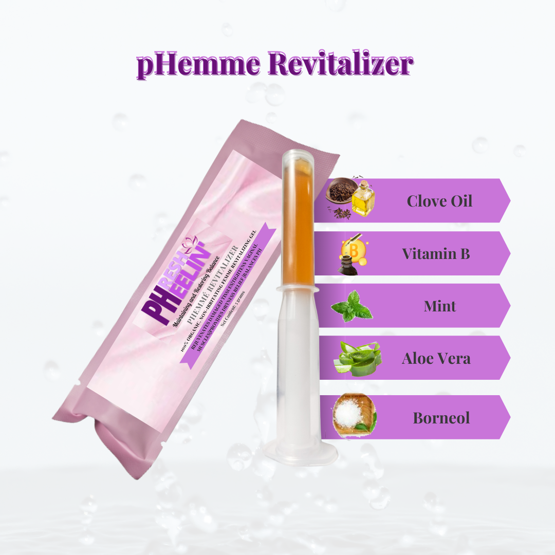 pHresh pHeelin' pHemme Revitalizer- Natural Vaginal Tightening Gel for Enhanced Intimacy and Confidence – Women's Wellness Solution"