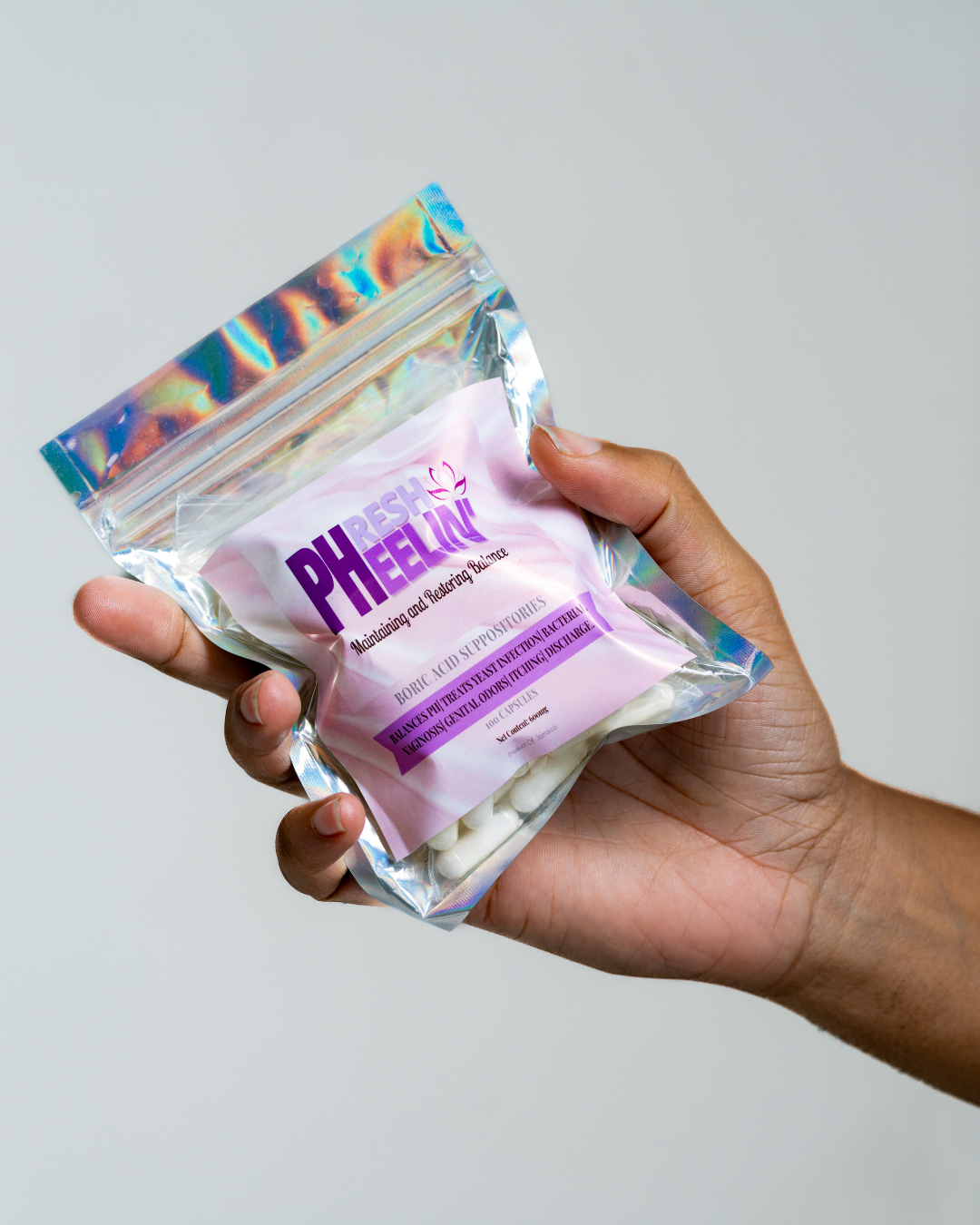 Boric Acid Suppositories - Vaginal pH Balance, BV & Yeast Infection Support