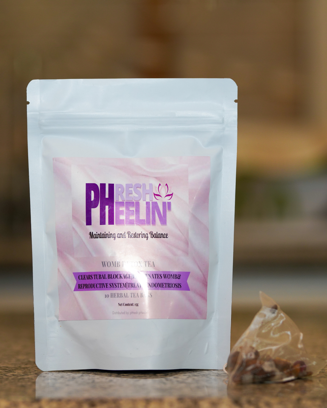 Womb Detox Tea-Natural Womb Cleanse for Heavy Periods, Bloating, PCOS Support, Hormonal Balance & Cycle Support