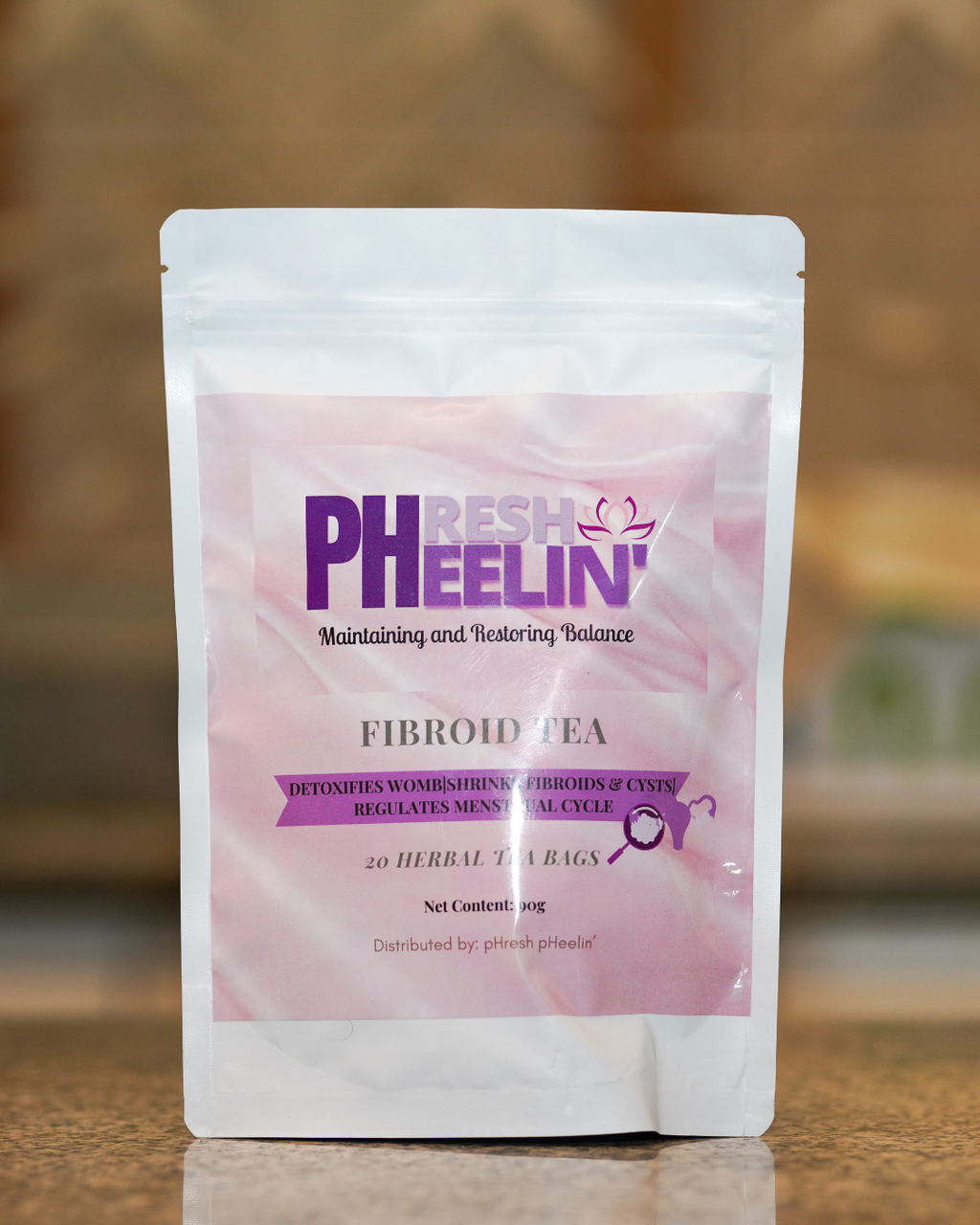 Fibroid Tea- Natural Fibroid Shrinker & Drainer, Heavy Bleeding, Bloating & Womb Detox Support