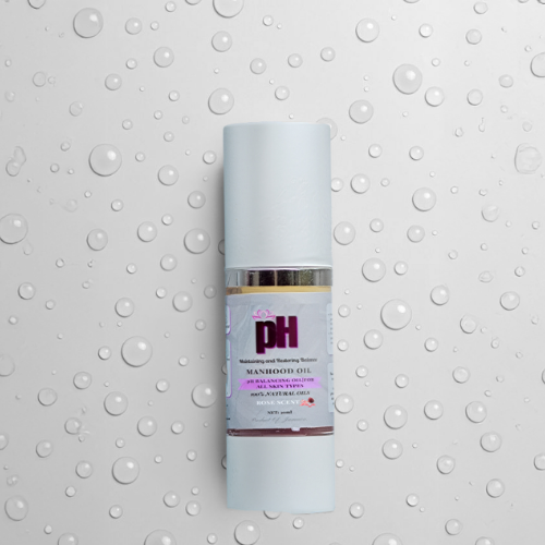 Manhood Oil -Natural Men’s Intimate Moisturizing Oil for Odor Control, pH Balance & Comfort