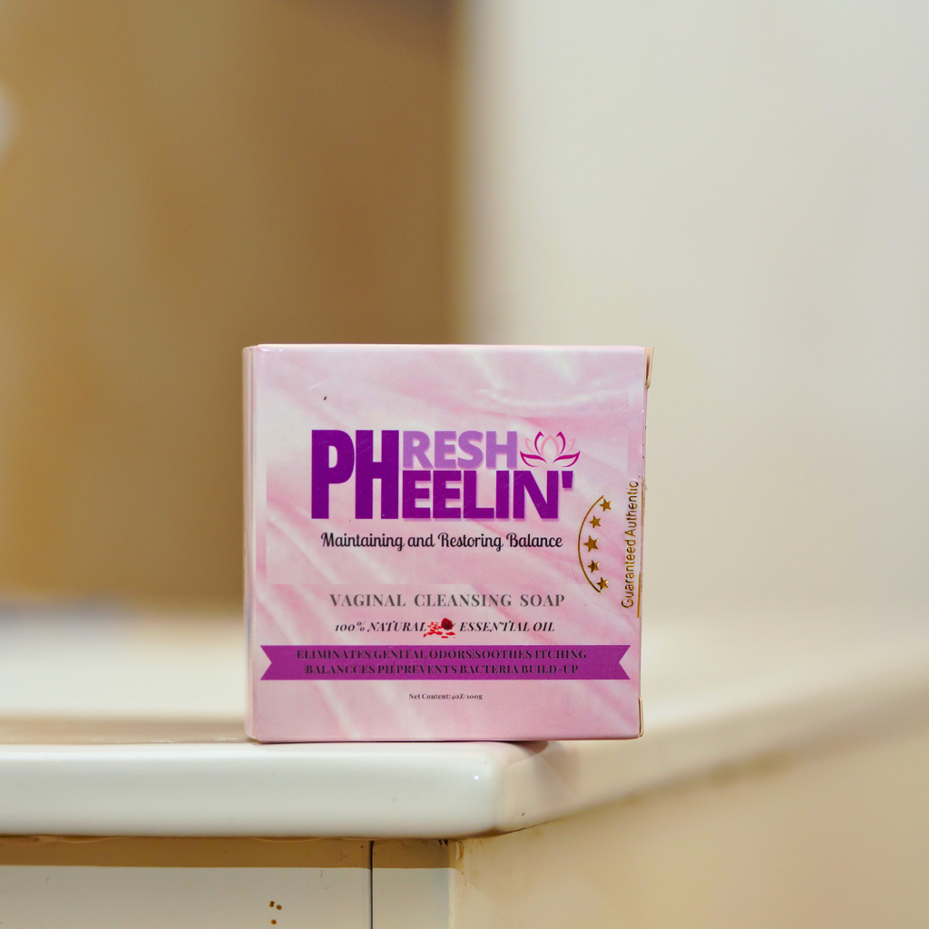 Vaginal Cleansing Soap- Gentle Daily Cleanser for pH Balance, Odor, Razor Bumps & Intimate Freshness