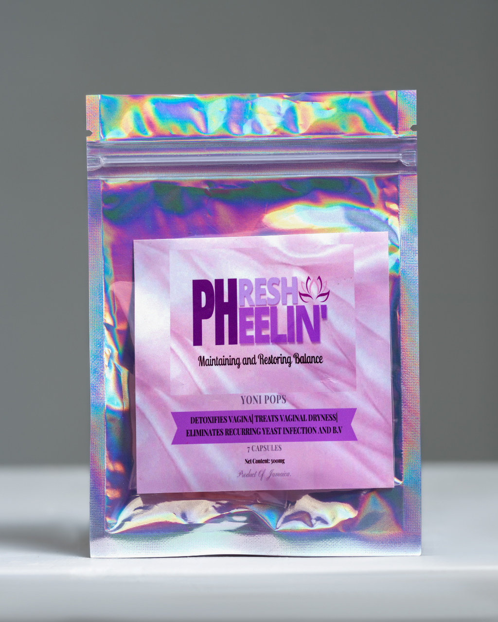 Yoni Pop - Probiotic Vaginal Suppositories for pH Balance, Dryness, Hormonal Imbalance, BV, Yeast, Odor & Libido Support