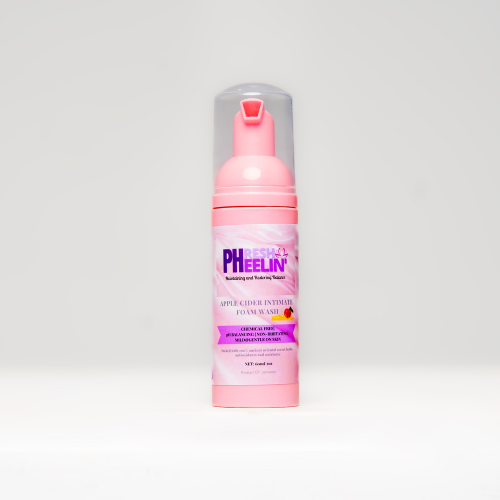 Apple Cider Intimate Foam Wash-Natural pH- Balancing Feminine Wash- yeast infection-razor bumps-bv