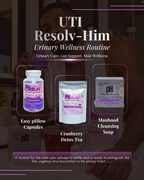 UTI Resolv-HIM Set | Men's Urinary Tract &amp; Intimate Wellness Support