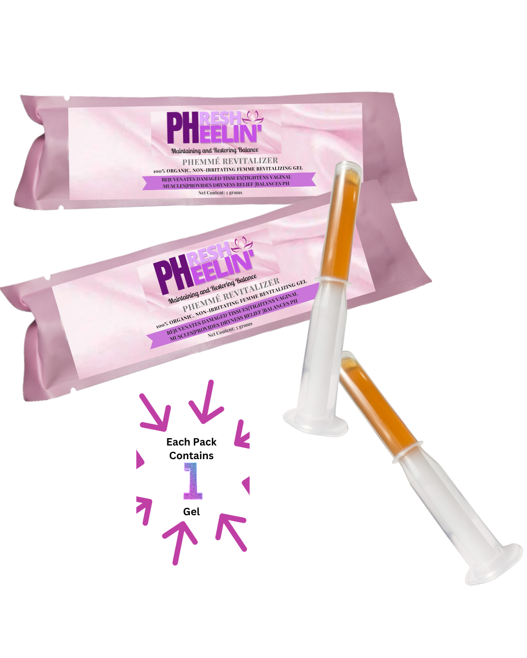 pHemmè Revitalizer – Natural Vaginal Tightening Gel for pH Balance, Intimacy & Confidence