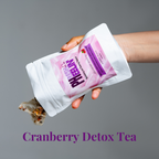 Cranberry Detox Tea - Natural UTI, Urinary Tract, pH Balance & Daily Detox Support