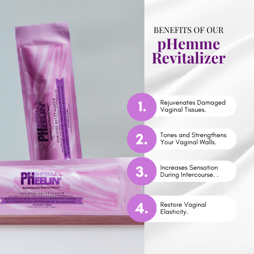 pHemmè Revitalizer – Natural Vaginal Tightening Gel for pH Balance, Intimacy & Confidence