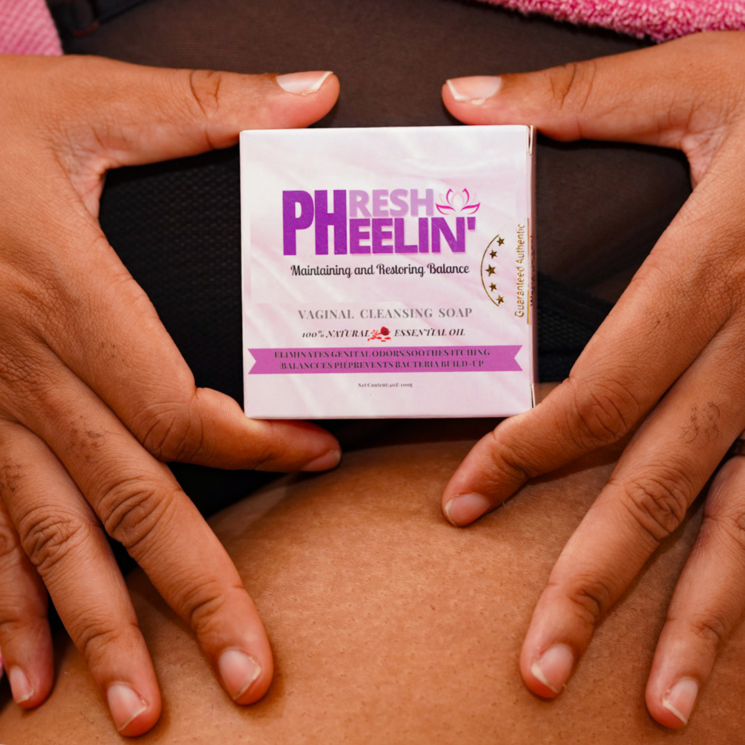 Vaginal Cleansing Soap- Gentle Daily Cleanser for pH Balance, Odor, Razor Bumps & Intimate Freshness