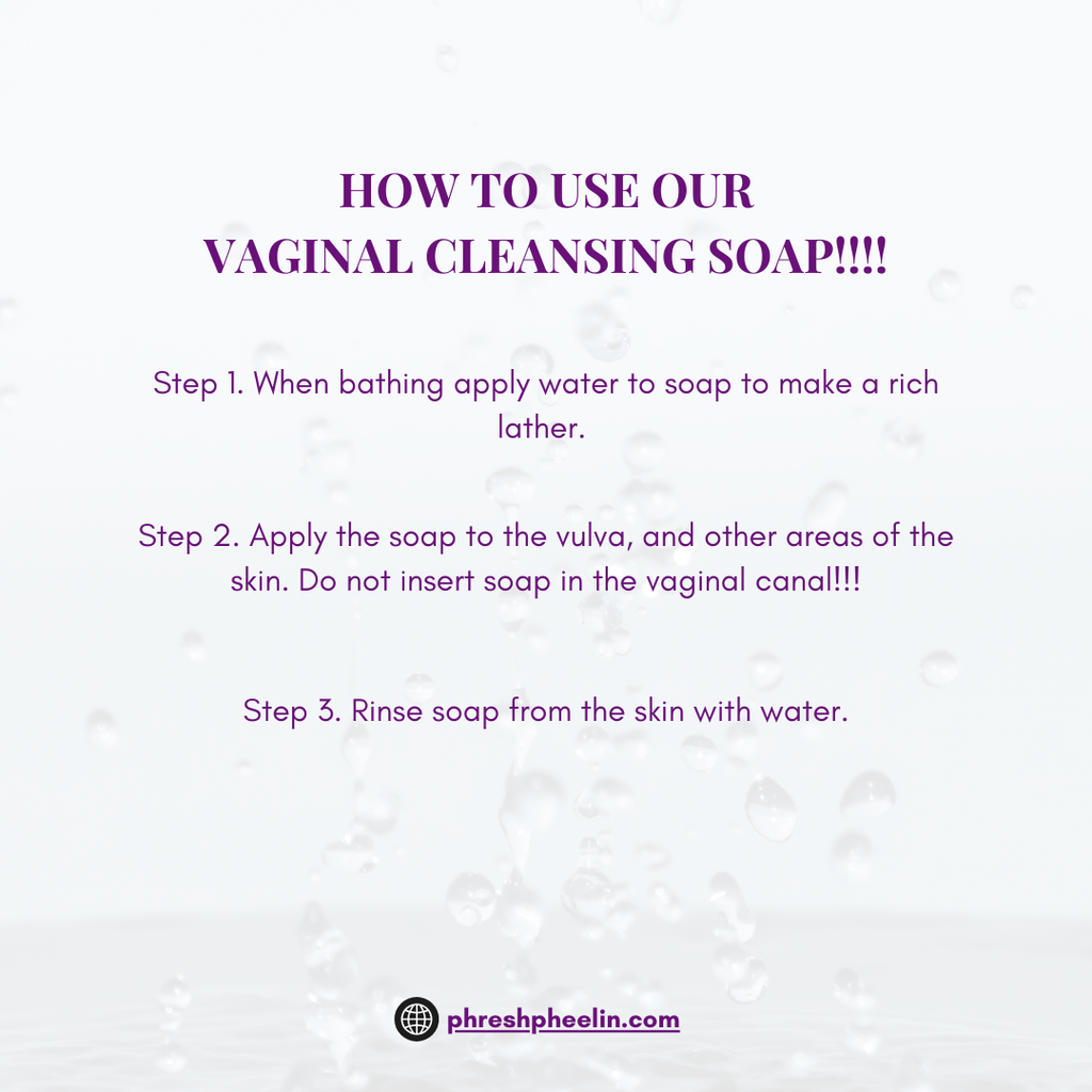 Vaginal Cleansing Soap- Women Intimate pH-balancing- Herbal Bar Soap