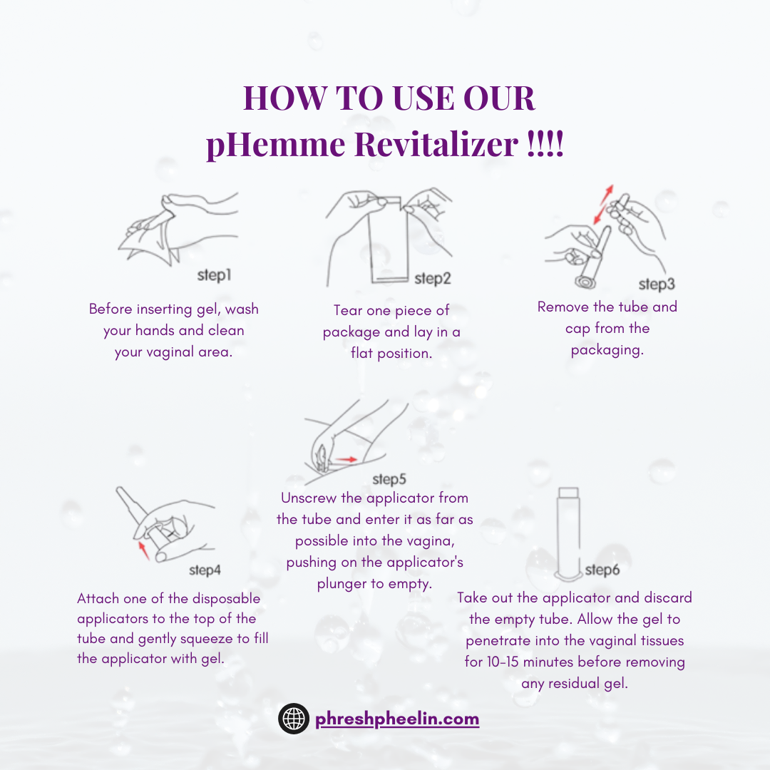 pHresh pHeelin' pHemme Revitalizer- Natural Vaginal Tightening Gel for Enhanced Intimacy and Confidence – Women's Wellness Solution"