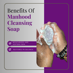 Manhood Cleansing Soap - Natural Intimate Hygienic Soap for Male pH Balance, Odor, Itching & Freshness