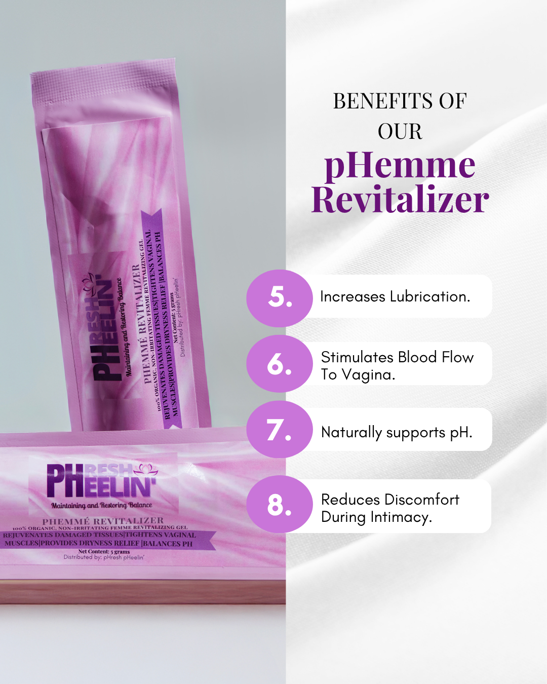 pHemmè Revitalizer – Natural Vaginal Tightening Gel for pH Balance, Intimacy & Confidence