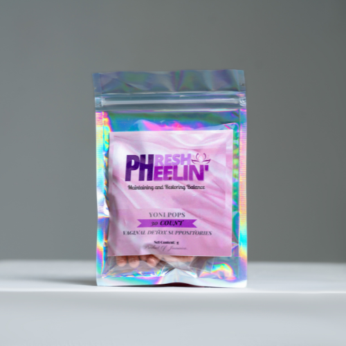 Yoni Pop - Probiotic Vaginal Suppositories for pH Balance, Dryness, Hormonal Imbalance, BV, Yeast, Odor & Libido Support