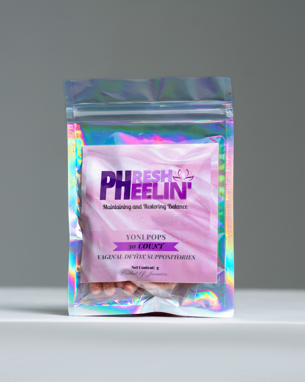 Yoni Pop - Probiotic Vaginal Suppositories for pH Balance, Dryness, Hormonal Imbalance, BV, Yeast, Odor & Libido Support