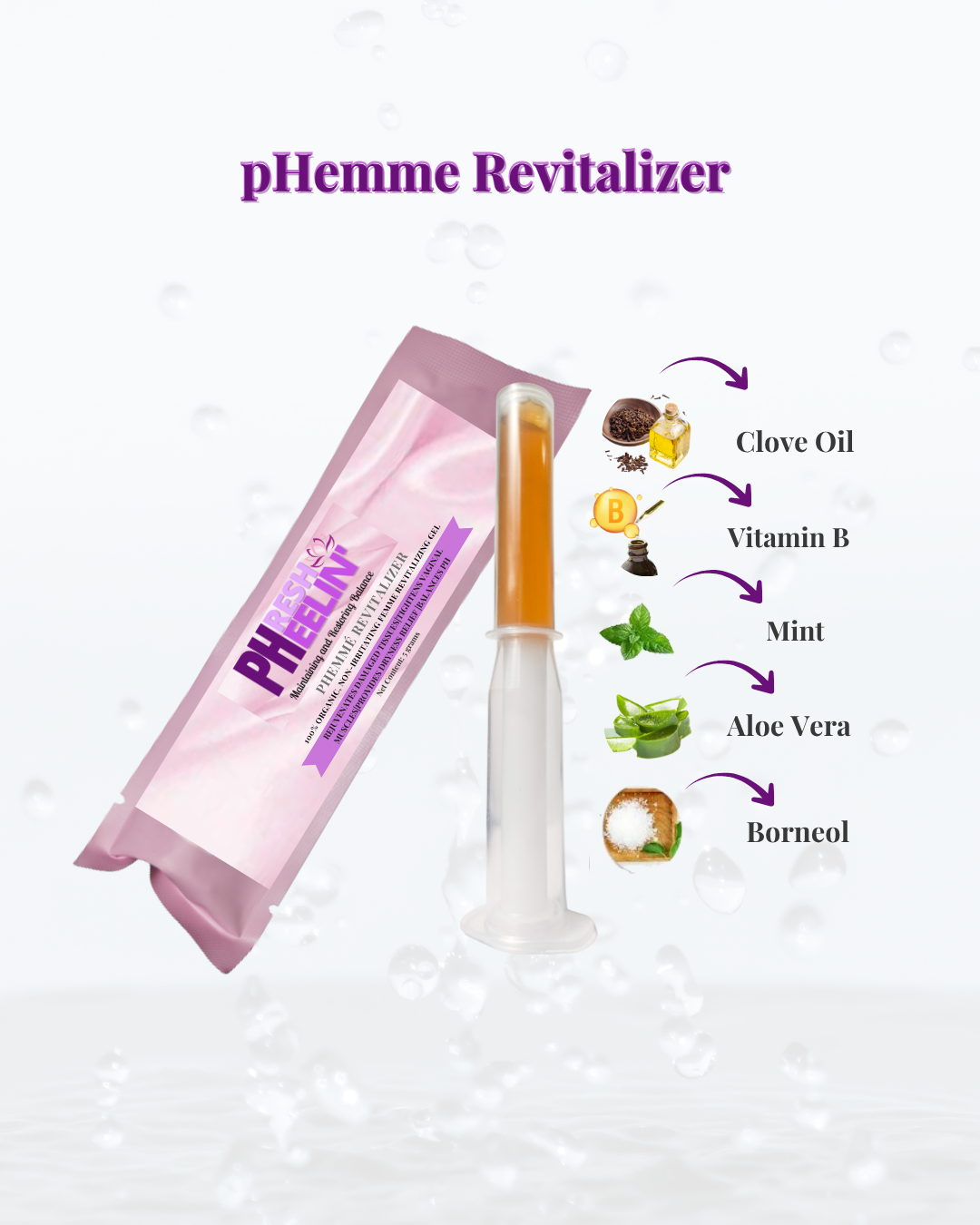pHemmè Revitalizer – Natural Vaginal Tightening Gel for pH Balance, Intimacy & Confidence