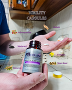 Virility Capsules - Natural Male Fertility, Libido & Performance Support with Maca Root