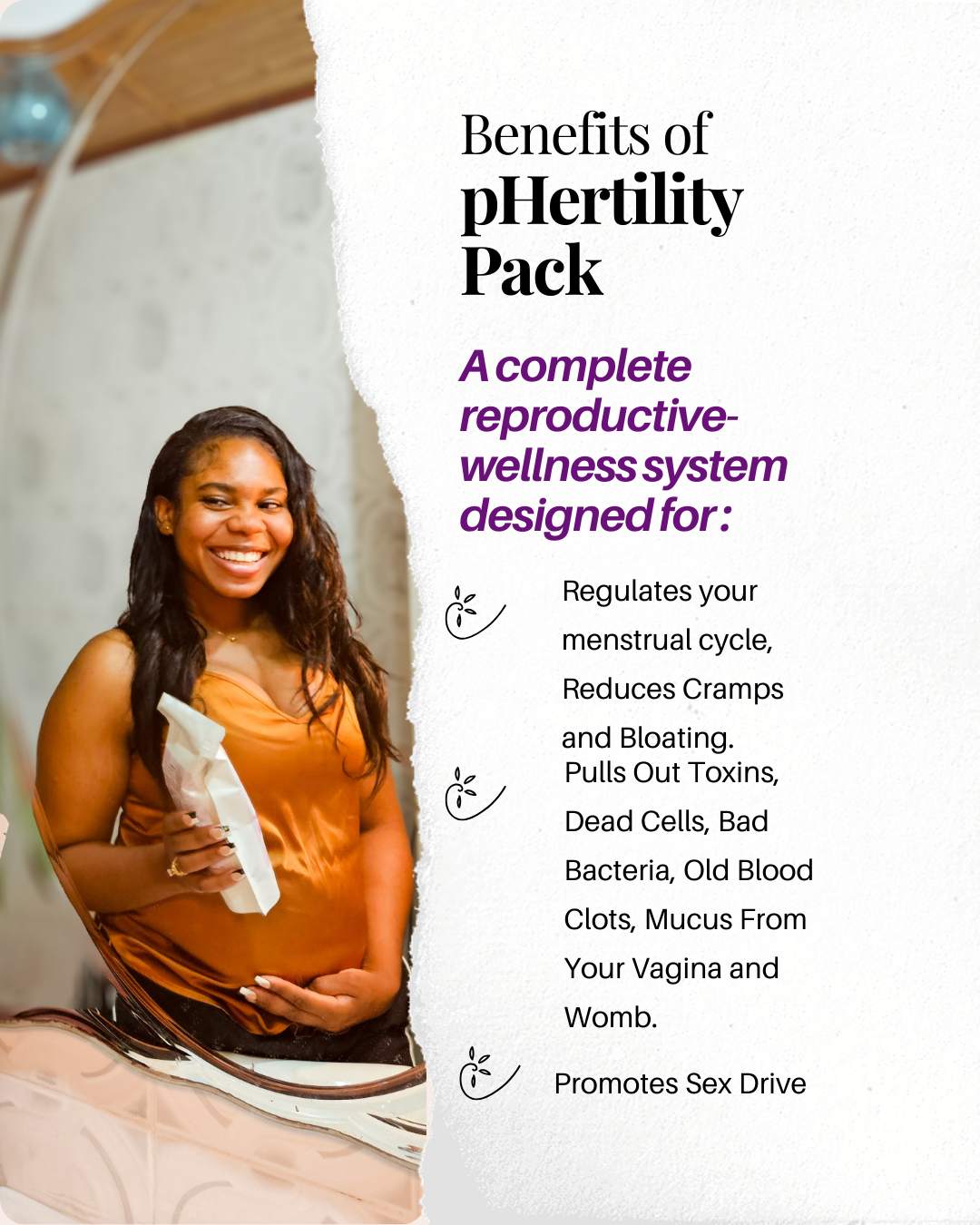 pHertility Pack- Complete Reproductive, PCOS, Endometriosis, Fibroid, Tubal Blockage, Hormonal Balance & Conception Support System