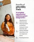 pHertility Pack- Complete Reproductive, PCOS, Endometriosis, Fibroid, Tubal Blockage, Hormonal Balance & Conception Support System