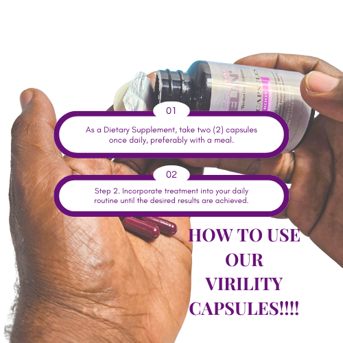 Virility Capsules - Natural Male Fertility, Libido & Performance Support with Maca Root