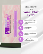 Yoni Detox Pearls - Herbal Vaginal Detox for PCOS, Fibroids, Fertility & pH Balance