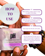 Manhood Cleansing Soap - Natural Intimate Hygienic Soap for Male pH Balance, Odor, Itching & Freshness