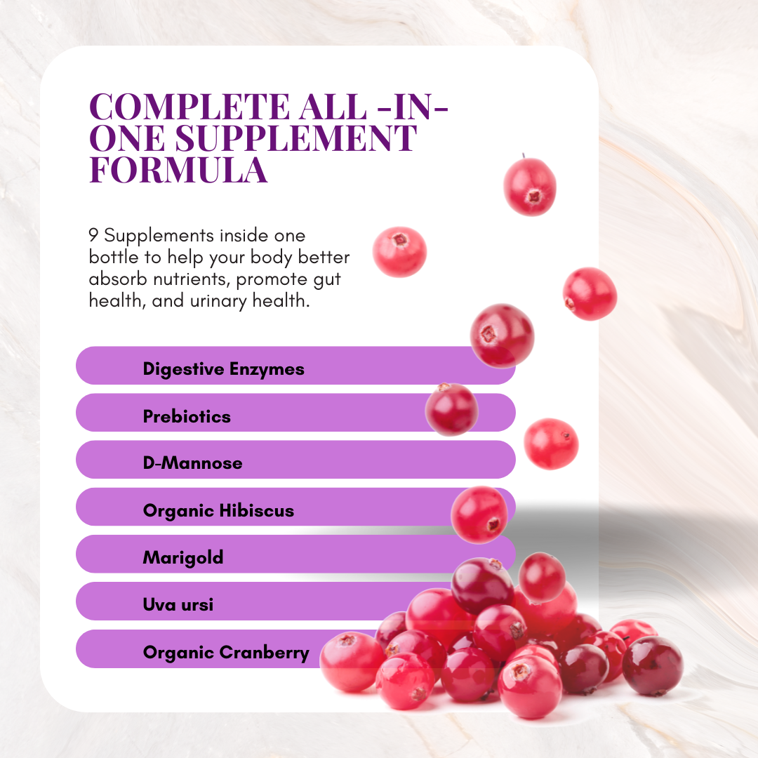 Easy pHlow Drops – Liquid Probiotic pH, UTI, Digestive, Brain & Urinary Tract Support for Women & Men