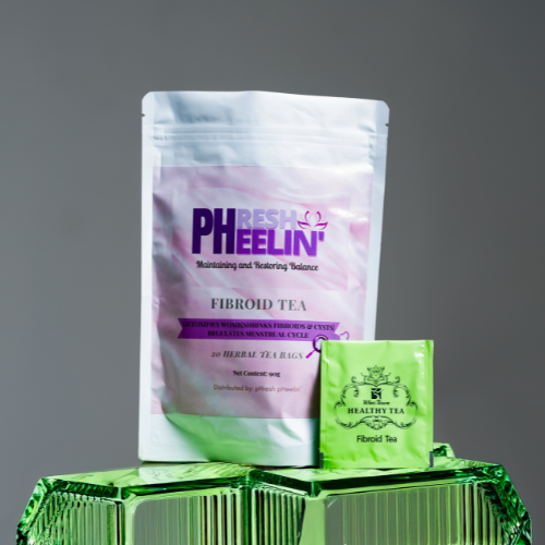 Fibroid Tea- Natural Fibroid Shrinker & Drainer, Heavy Bleeding, Bloating & Womb Detox Support