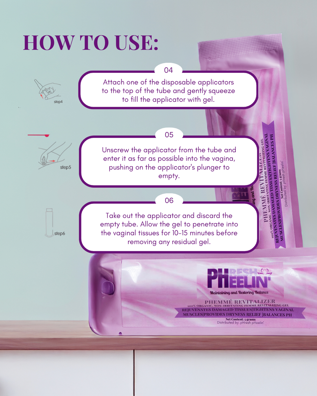 pHemmè Revitalizer – Natural Vaginal Tightening Gel for pH Balance, Intimacy & Confidence