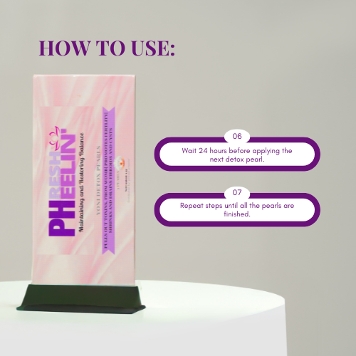 Yoni Detox Pearls - Herbal Vaginal Detox for PCOS, Fibroids, Fertility & pH Balance