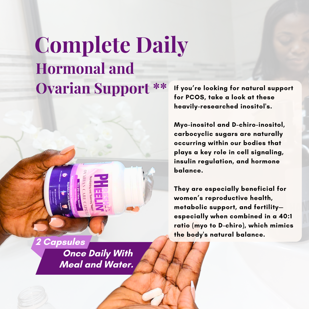 Ovarian Care Capsules – Natural Support for PCOS, Hormonal Balance & Fertility Health