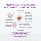 Yoni Detox Pearls-Women-Anti-bacterial Vaginal Detox Tampon