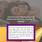 Easy pHlow Drops – Probiotic Prebiotic UTI Brain & Gut Health Support for Women and Men