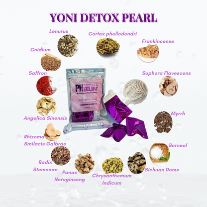 pHresh pHeelin' Yoni Detox Pearls-Women-Anti-bacterial Vaginal Detox Tampon