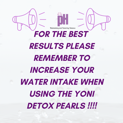 pHresh pHeelin' Yoni Detox Pearls-Women-Anti-bacterial Vaginal Detox Tampon