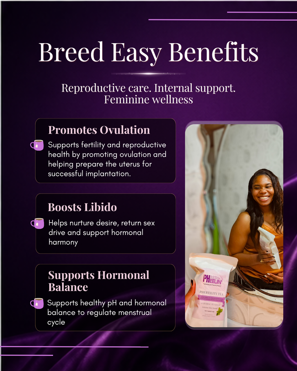 Breed Easy Collection | Fertility Support | Hormonal Support| Preconception & Reproductive Wellness Bundle