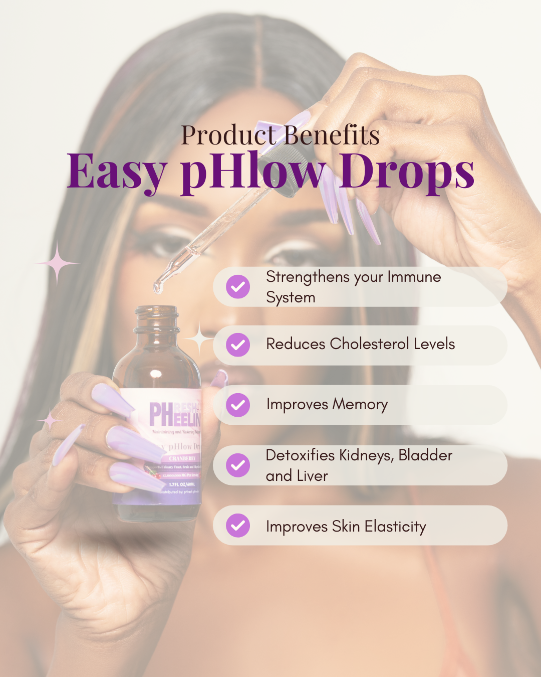 Easy pHlow Drops – Liquid Probiotic pH, UTI, Digestive, Brain & Urinary Tract Support for Women & Men
