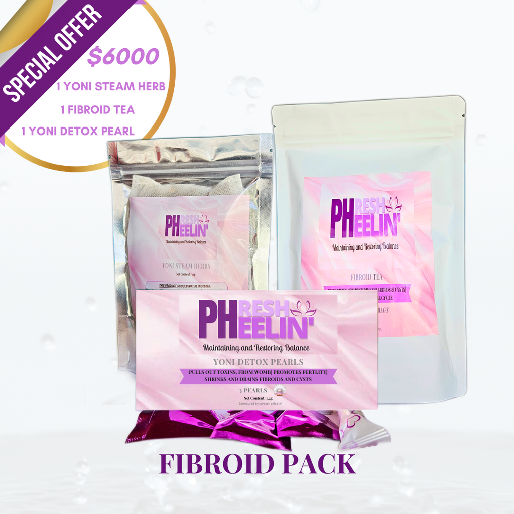 Fibroid Pack-Menses Support-Fibroid Support -Hormonal Balance-Uterine Support