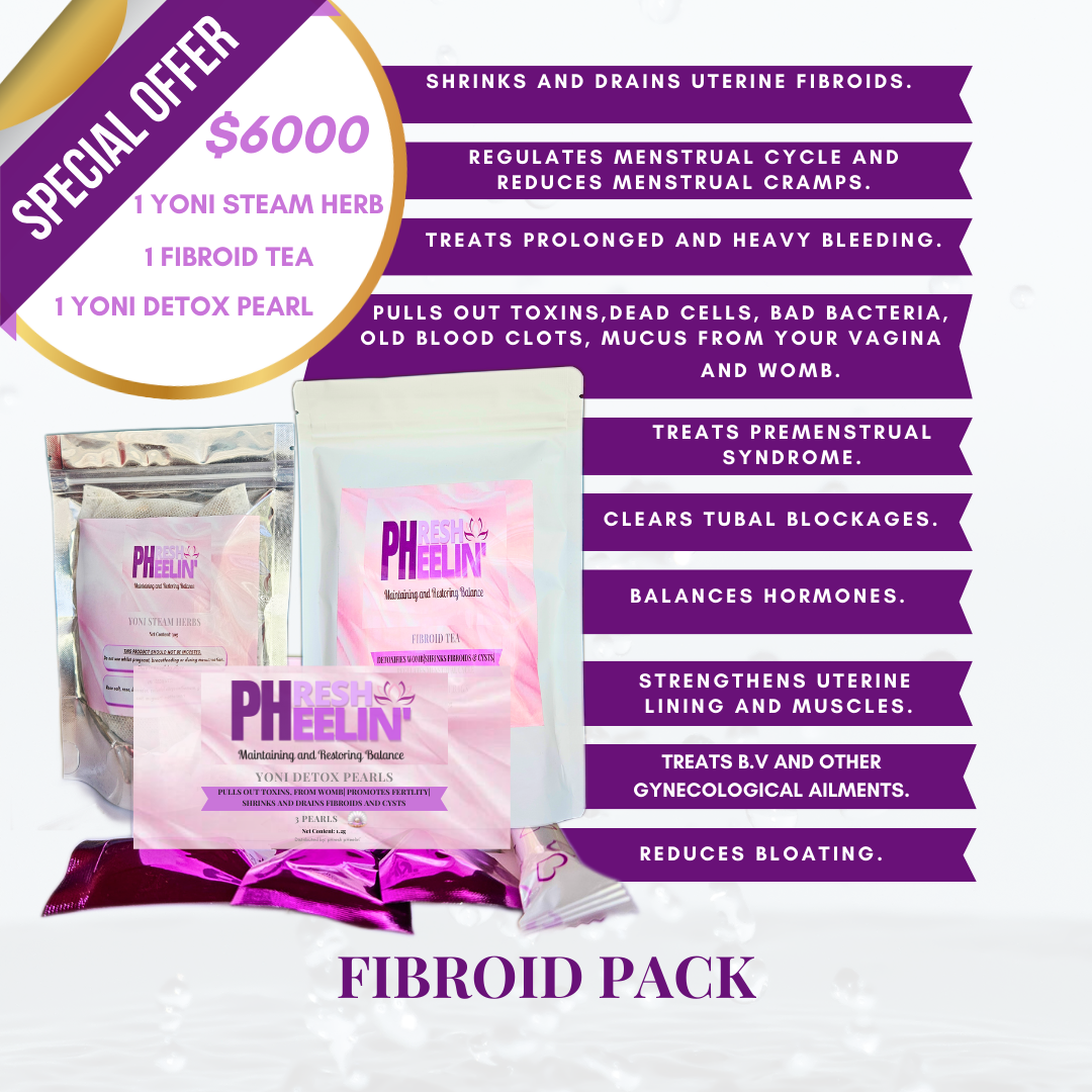 Fibroid Pack-Menses Support-Fibroid Support -Hormonal Balance-Uterine Support