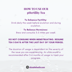 pHertility Tea-Organic Tea for Women to Boost Fertility, Support Menstrual Cycle & Hormone Balance, Contains Vitex, Mint Flavor