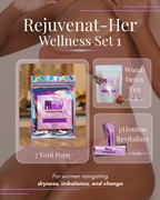 Rejuvenat-Her Wellness Sets – for Vaginal Dryness, Hormonal Balance, pH Support & Menopause Care