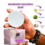 Manhood Cleansing Soap - Natural Intimate Hygienic Soap for Male pH Balance, Odor, Itching & Freshness