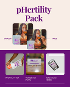 pHertility Pack- Complete Reproductive, PCOS, Endometriosis, Fibroid, Tubal Blockage, Hormonal Balance & Conception Support System