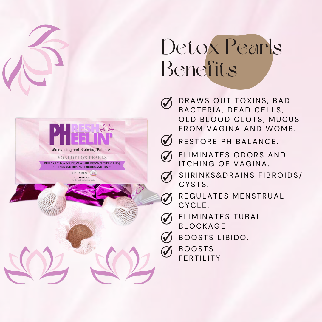 Womb Wellness Sets - Complete PCOS, Hormonal Balance, PID, pH-Detoxifies Womb, Menstrual & Reproductive Support System