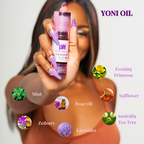 Yoni Oil-All-Natural Vaginal Moisturizer for pH Balance, Odor Control, Razor Bumps & Vulvar Comfort