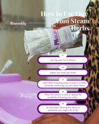 Yoni Steam Herbs – Herbal Womb Steaming for PCOS, Fibroids, Fertility & Menstrual Support