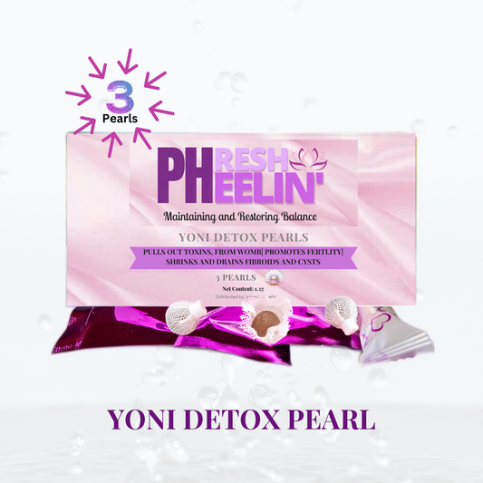 pHresh pHeelin' Yoni Detox Pearls-Women-Anti-bacterial Vaginal Detox Tampon