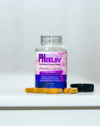 pHresh pHeelin' pHertility Capsules on a white surface with a white background. 